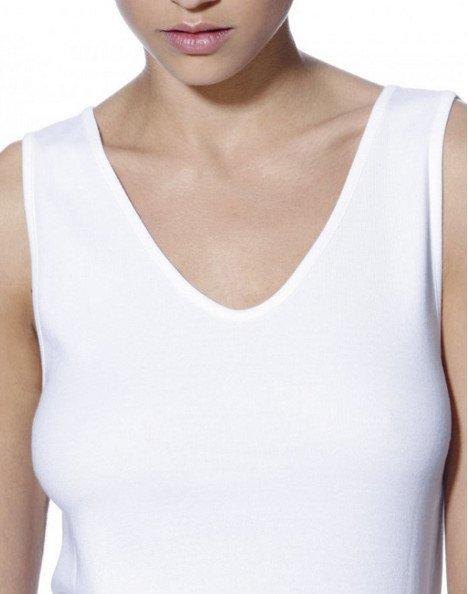 COTONE FELPATO SS Ragno canottiera donna ss