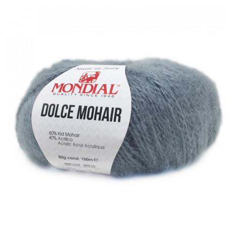 DOLCE MOHAIR
60% Kid Mohair 40% Microfibra
-50 gr- Mondial