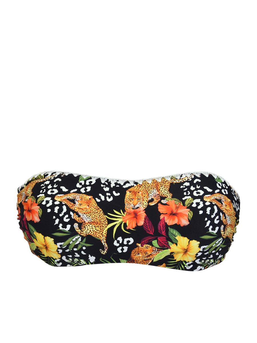 FASCIA FERRETTO COPPA ESTRAIBILE + SLIP FIOCCHI Verdissima Bikini Fascia
