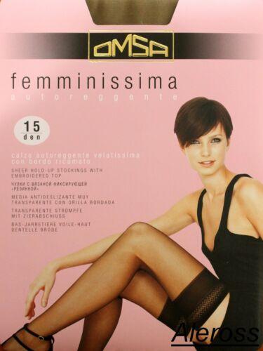 FEMMINISSIMA 15 Omsa autoreggenti