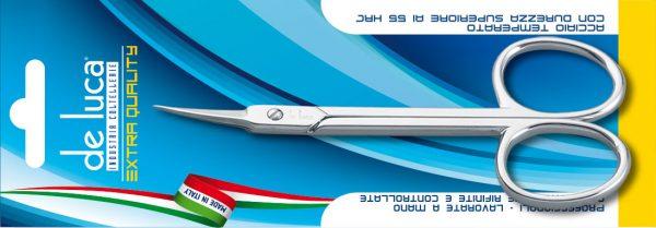Forbici per manicure Punte curve a lancia. De Luca Forbici manicure