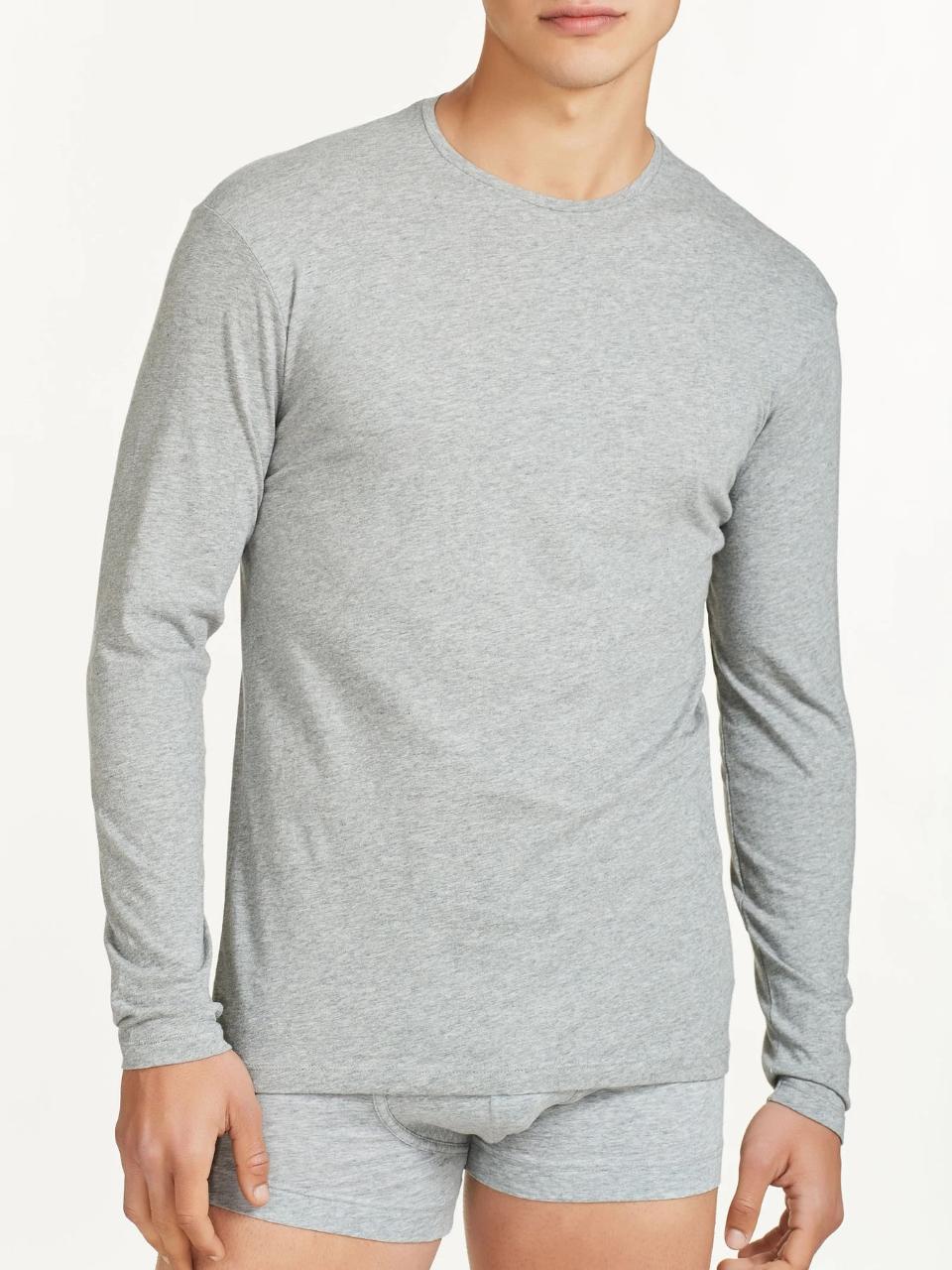 JER BIO COTTON ML U Ragno Maglietta girocollo a manica lunga
