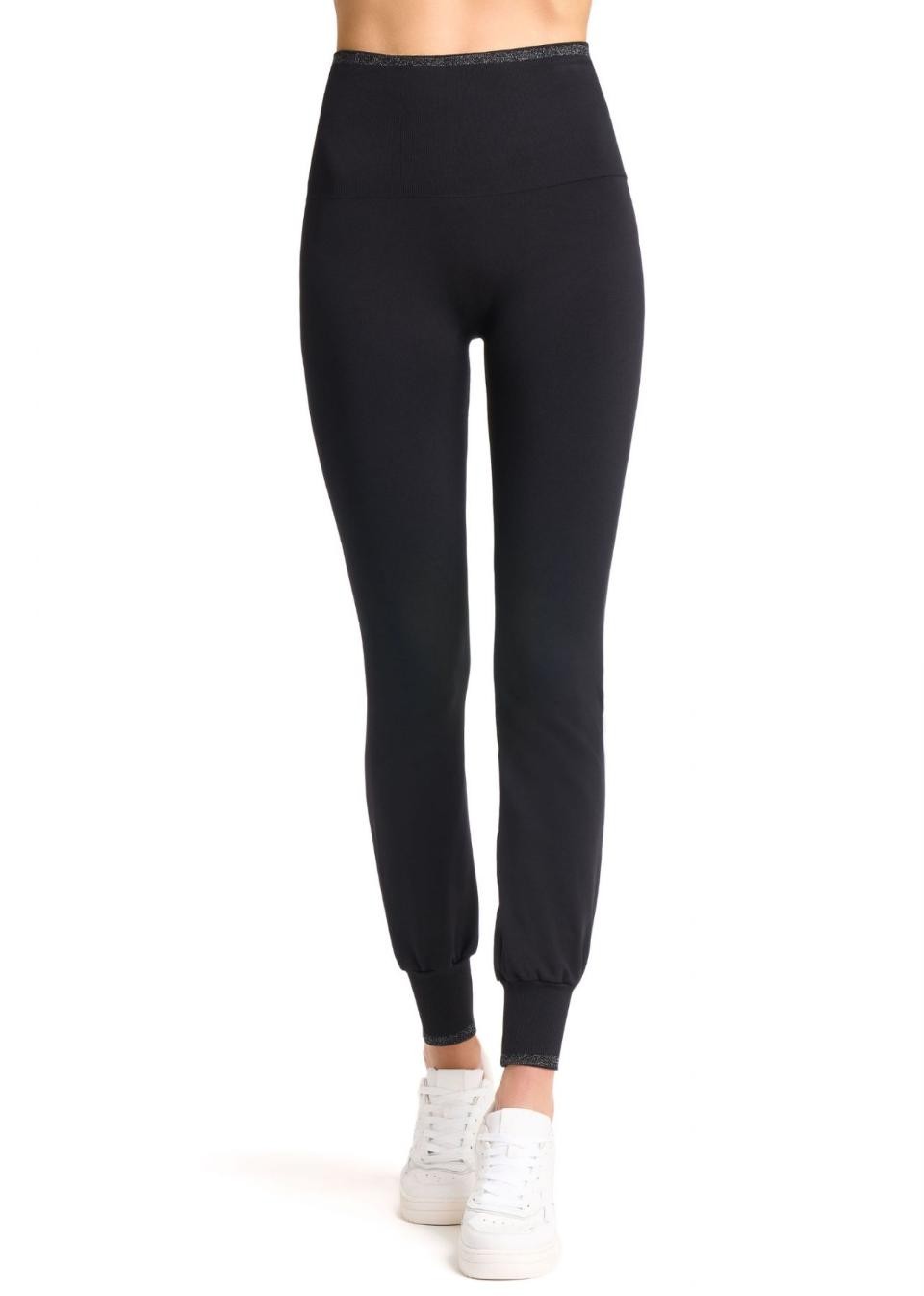 LEGGINS BORDO LAME' Golden Lady LEGGINS
