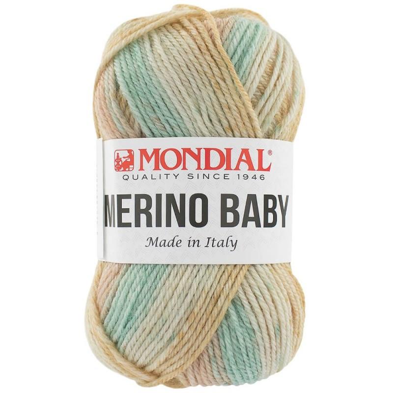 MERINO BABY STAMPE
60% Lana Vergine Merino 40% Microfibra -50 gr- Mondial