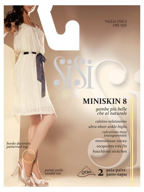 MINISKIN 8 DEN CALZINO VELATO Sisi calzino