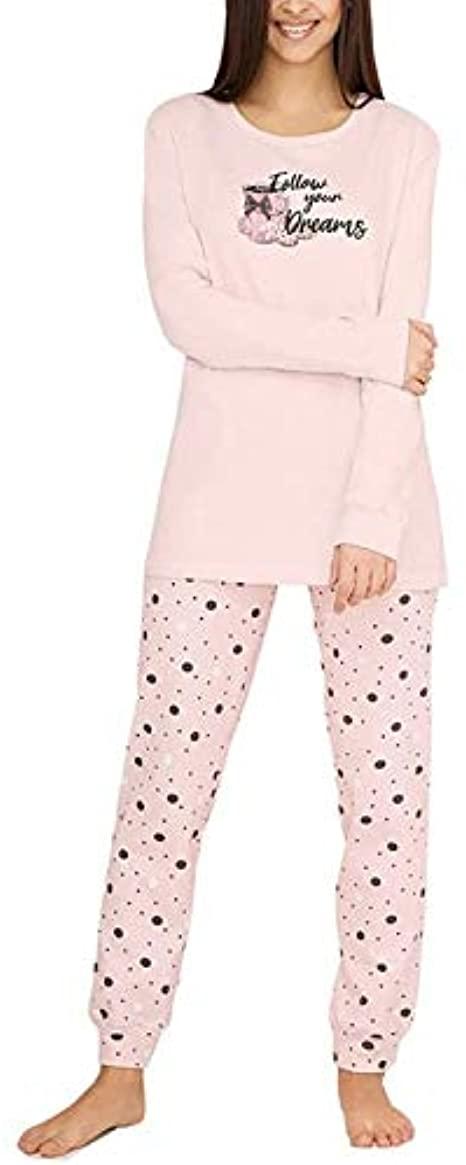 PIGIAMA P/L M/L GIROCOLLO COZY WINTER Bisbigli pigiama donna