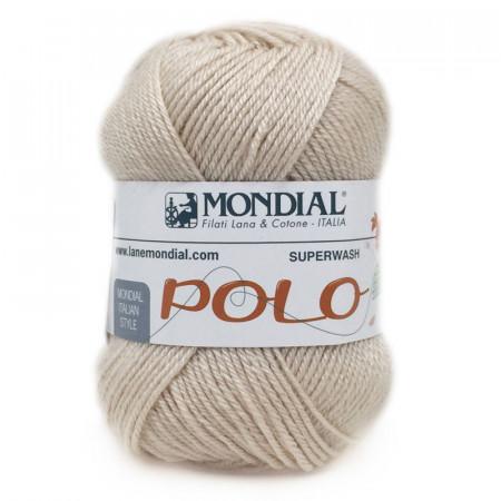 POLO
50% Lana Vergine Merino Fine 50% Microfibra PC Superwash -50 gr- Mondial