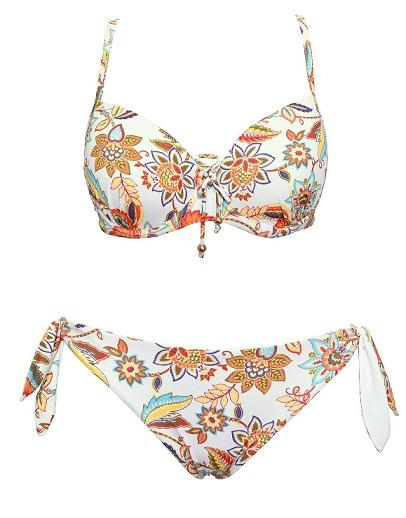 PUSH UP + SLIP ANNODATO Verdissima bikini push-up
