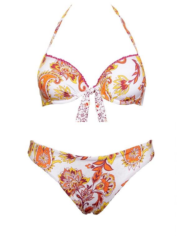 PUSH UP+SLIP ANNODATO Verdissima bikini push-up