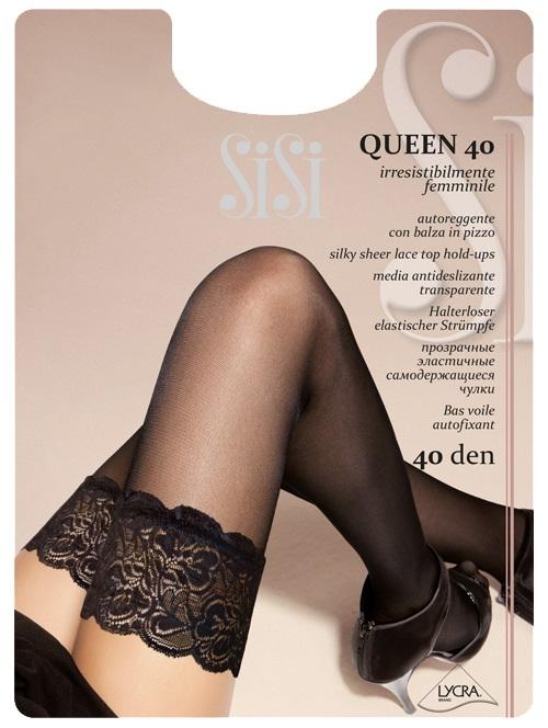 QUEEN 40 AUTOREGGENTE VELATO Sisi autoreggente