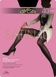 SATIN 40 Omsa calzino