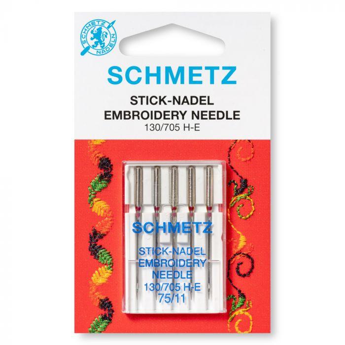 SCHMETZ STICK-NADEL EMBROIDERYMISTI 75/90 Schmetz aghi da ricamo