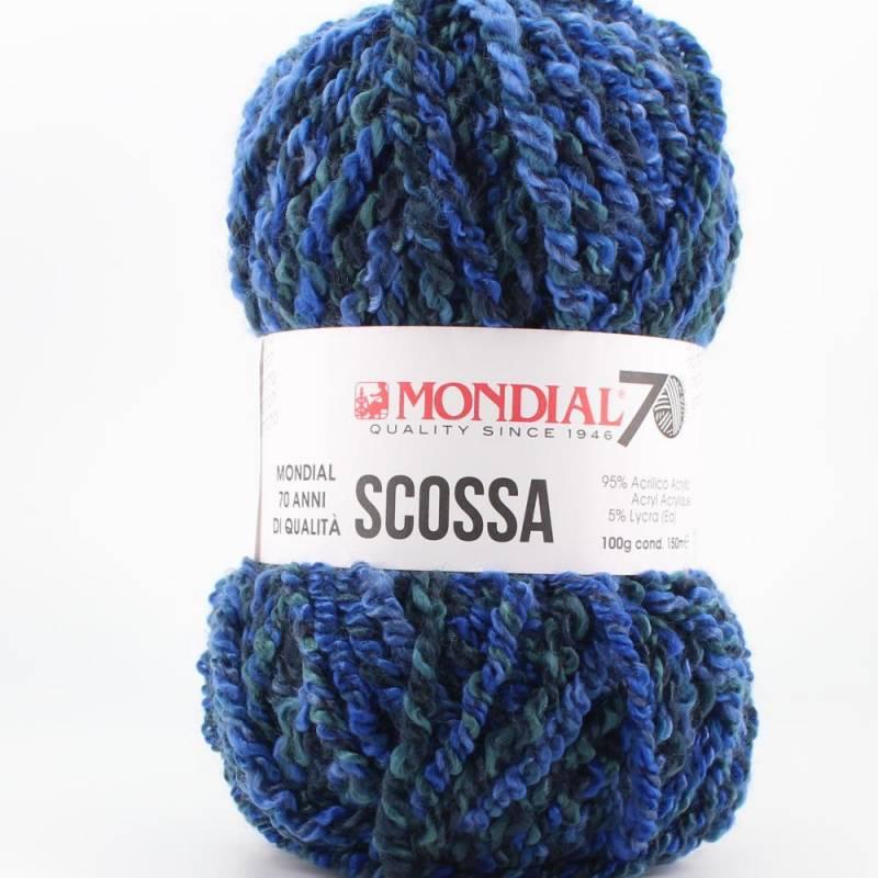 SCOSSA 95% ACRILICO 5% LYCRA
100 g Mondial