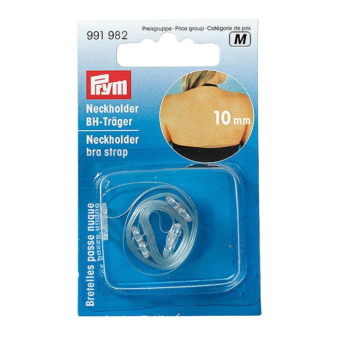 Spalline per scollatura all'americana 10 mm trasparente Prym Spalline