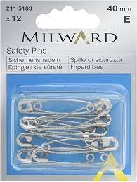 Spille di sicurezza 40 mm Milward Spille