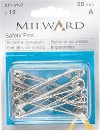 Spille di sicurezza 55mm Milward Spille