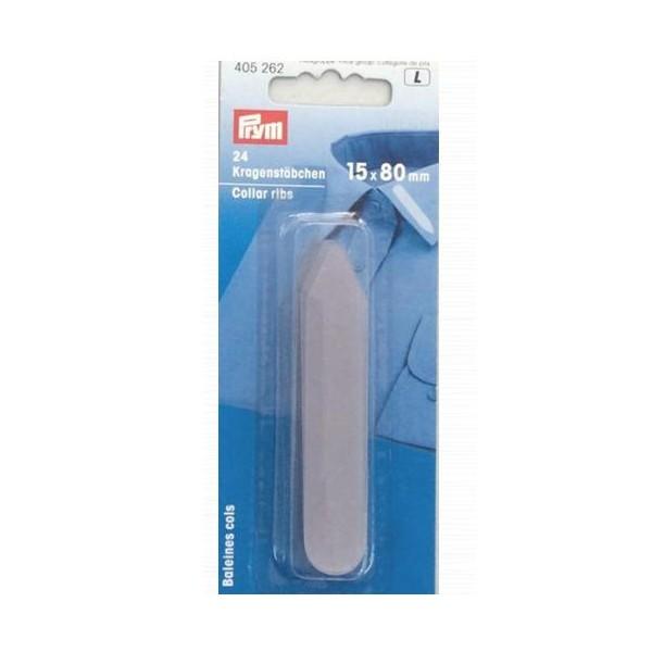 Stecca per colletti 15 x 80 mm trasparente Prym