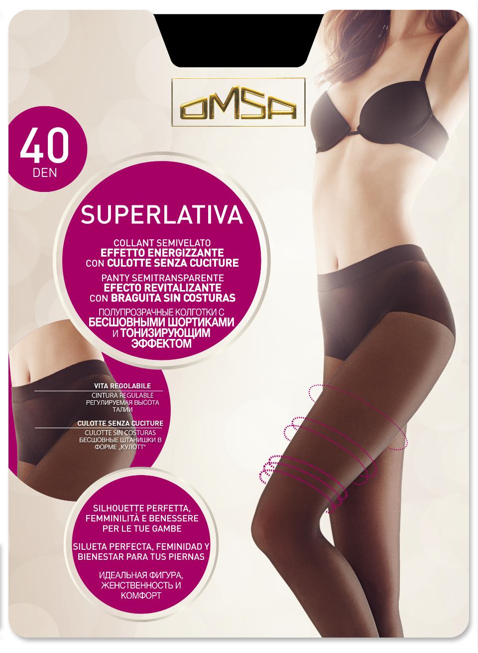 SUPERLATIVA 40 Omsa Collant