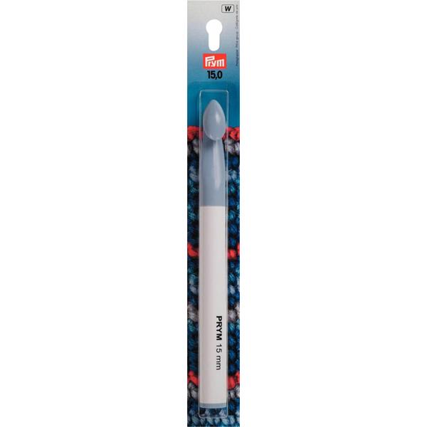 Uncinetti per lana plastica grigio 17 cm 15,00 mm Prym