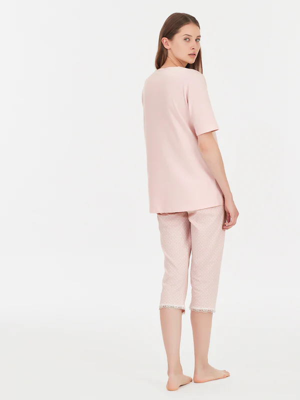 JS CO PGC SCOLLO V Ragno pigiama donna
