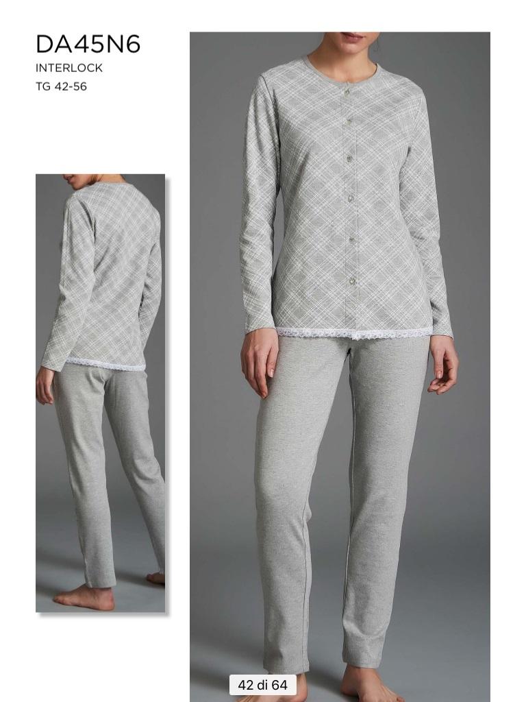 CaldoCoton PGLS Ragno pigiama donna