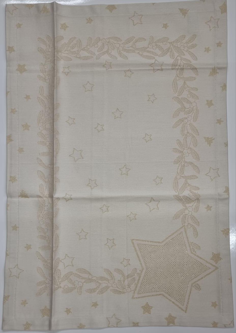 F.lli Graziano tovaglietta con stella da ricamareMis: cm 56x39 F.lli Graziano Tovaglietta