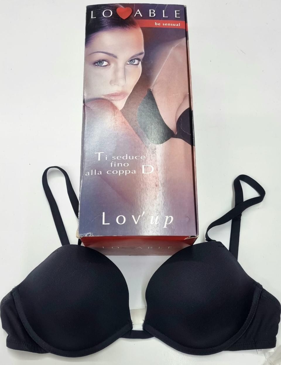 LOV'UP SEDUCTION REGGISENO PUSH UP DIETRO SILICONE Lovable reggiseno