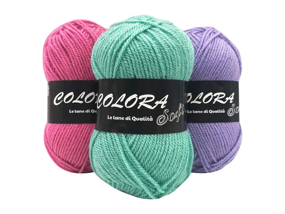 COLORA SOFT 50GR 100% ACRILICO Tre Sfere