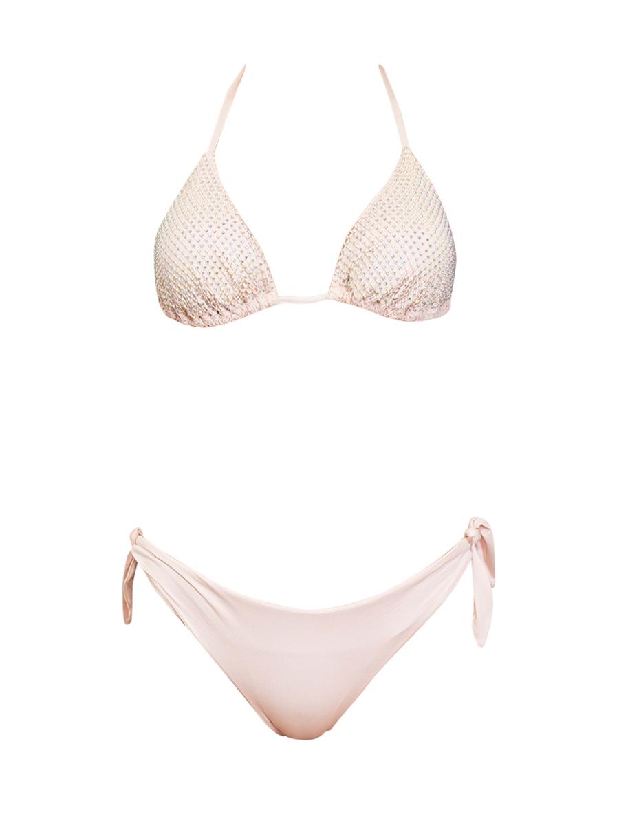 Bikini Triangolo con Coppe Imbottite e Tanga Verdissima Bikini Triangolo