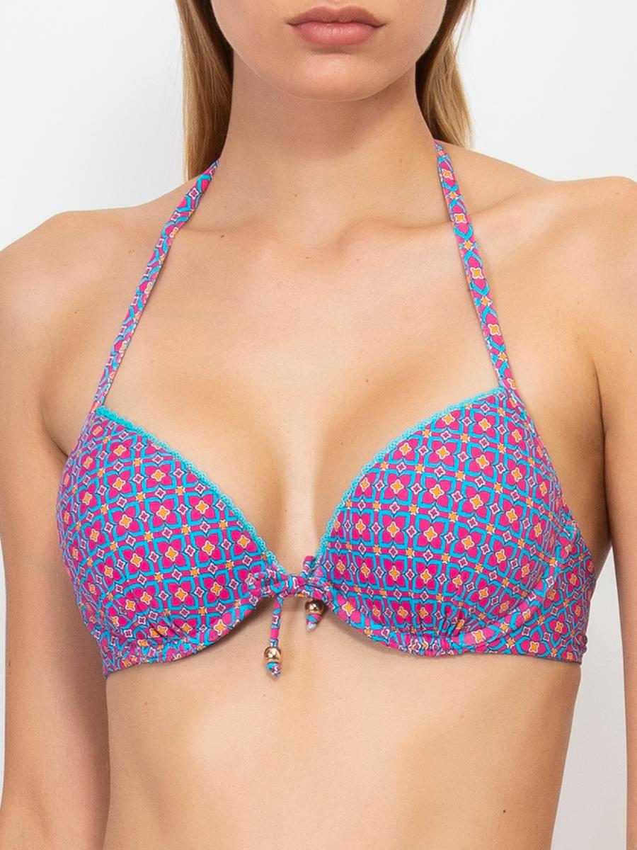 Push Up con Lunette Estraibili + Slip Coulisse Verdissima Bikini Coppa