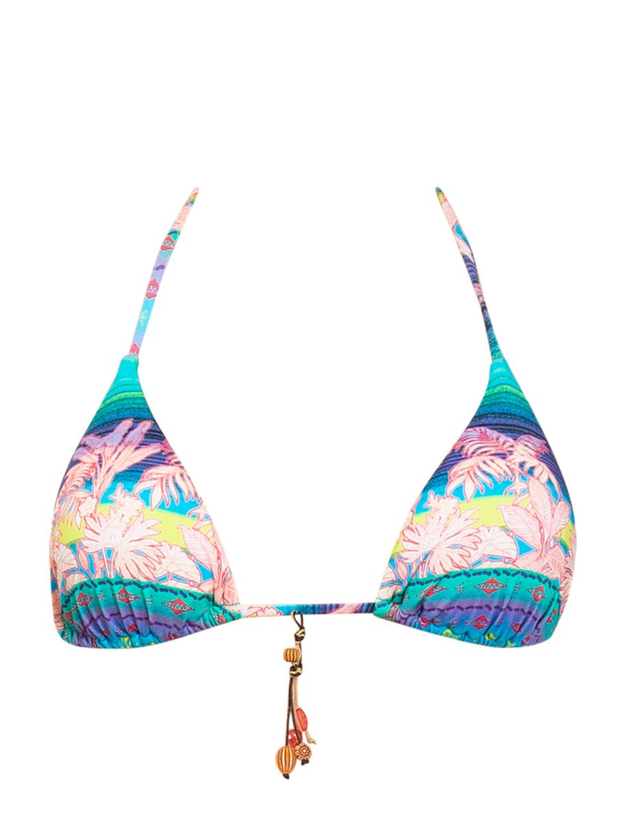 Triangolo Coppe Imbottite Estraibili + Slip Annodato Verdissima Bikini Triangolo