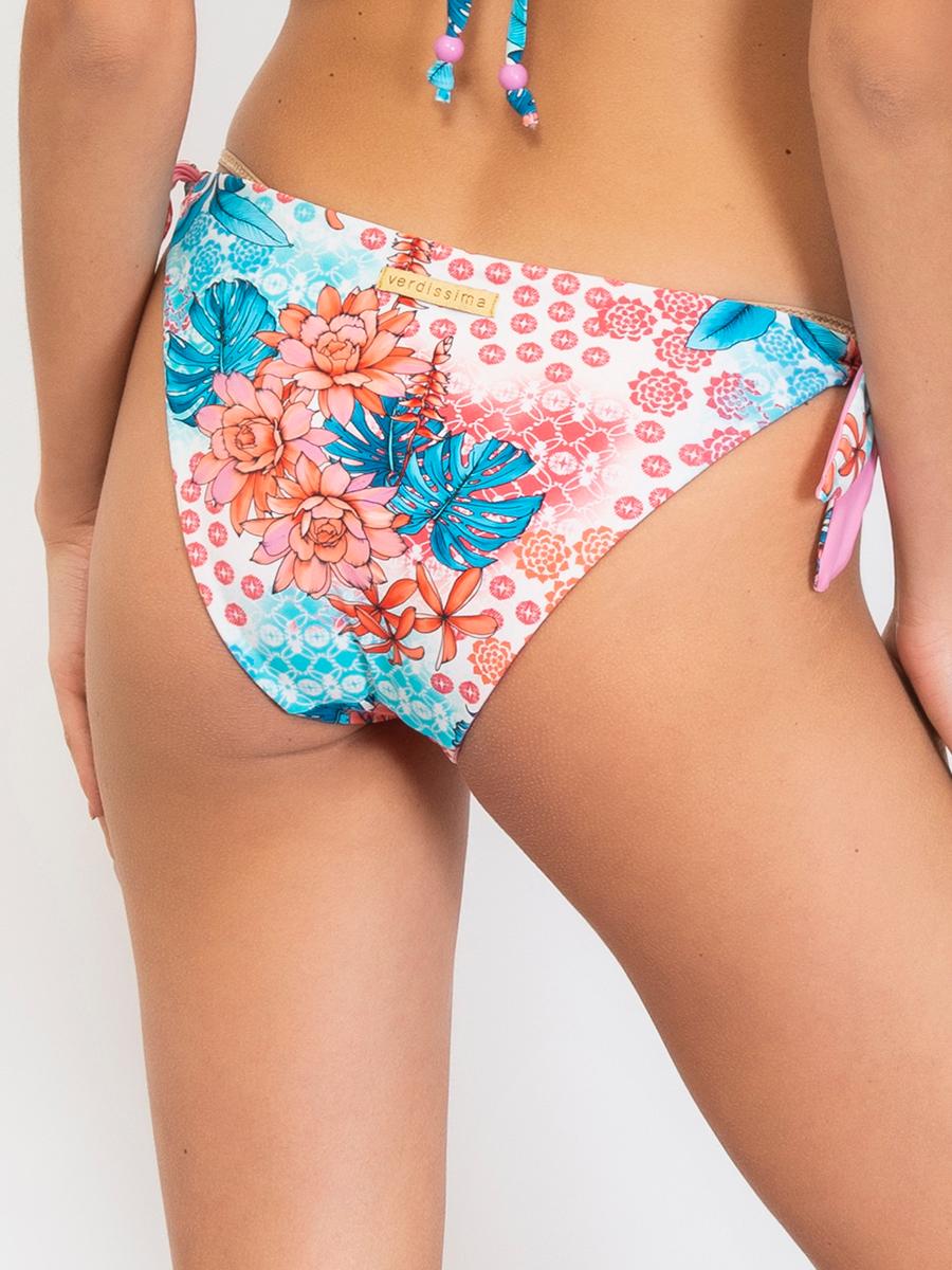 Triangolo Coppe Imbottite Estraibili + Slip Annodato Verdissima Bikini Triangolo