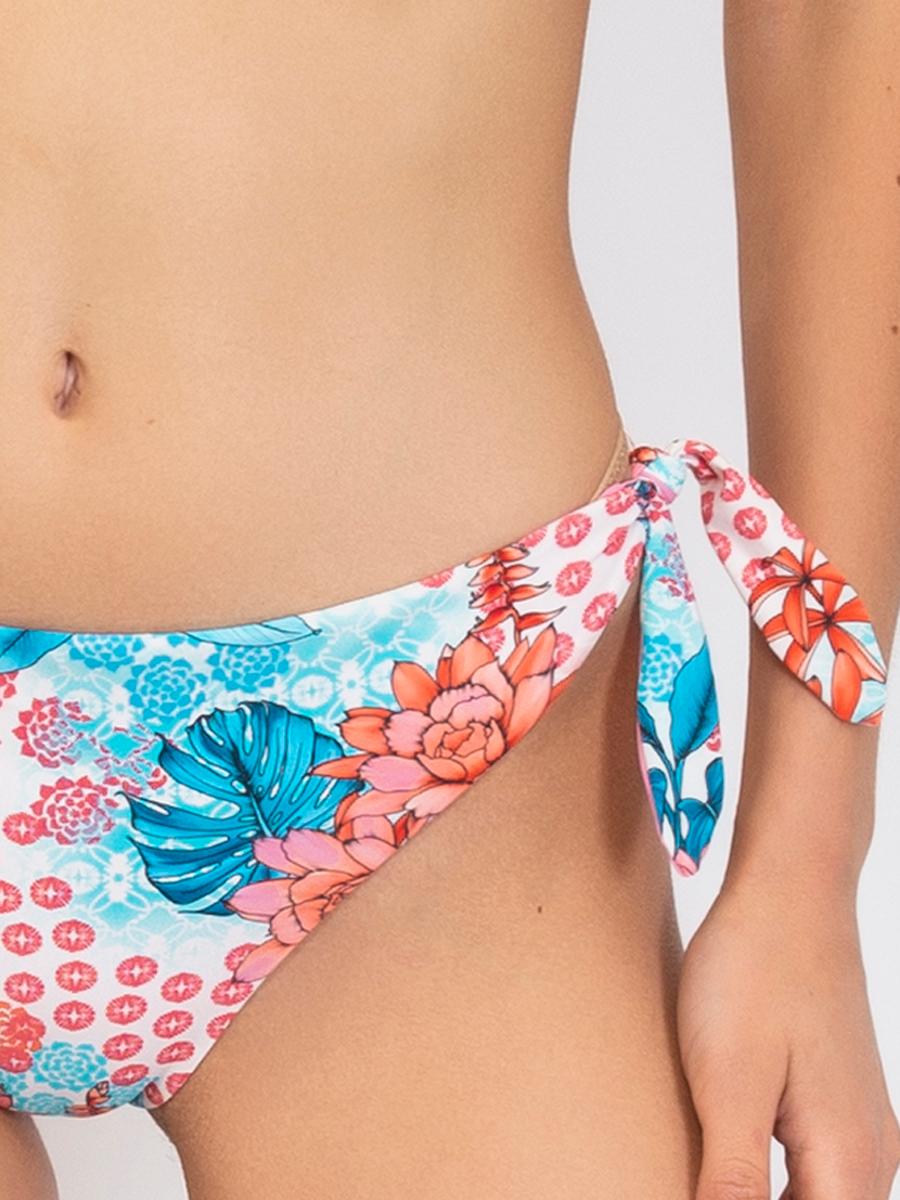 Triangolo Coppe Imbottite Estraibili + Slip Annodato Verdissima Bikini Triangolo