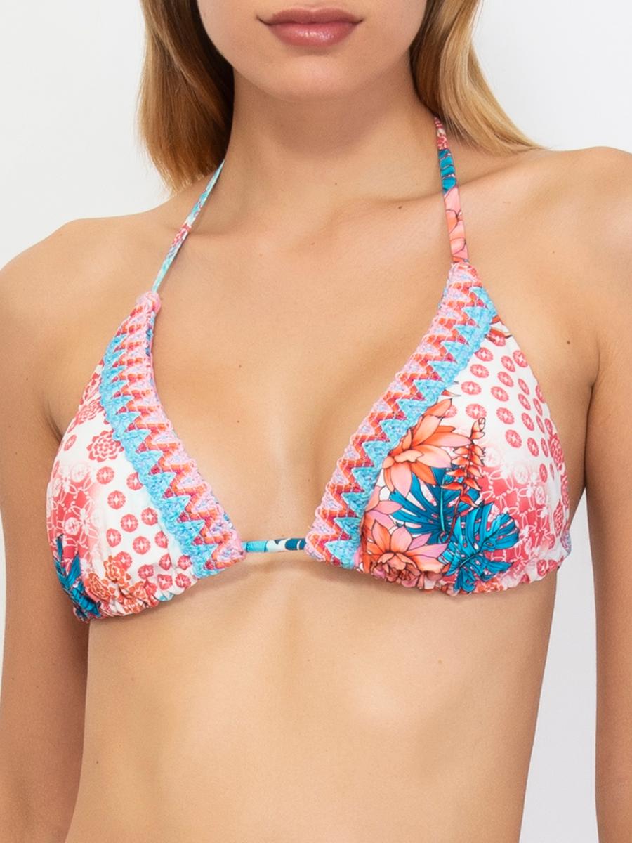 Triangolo Coppe Imbottite Estraibili + Slip Annodato Verdissima Bikini Triangolo