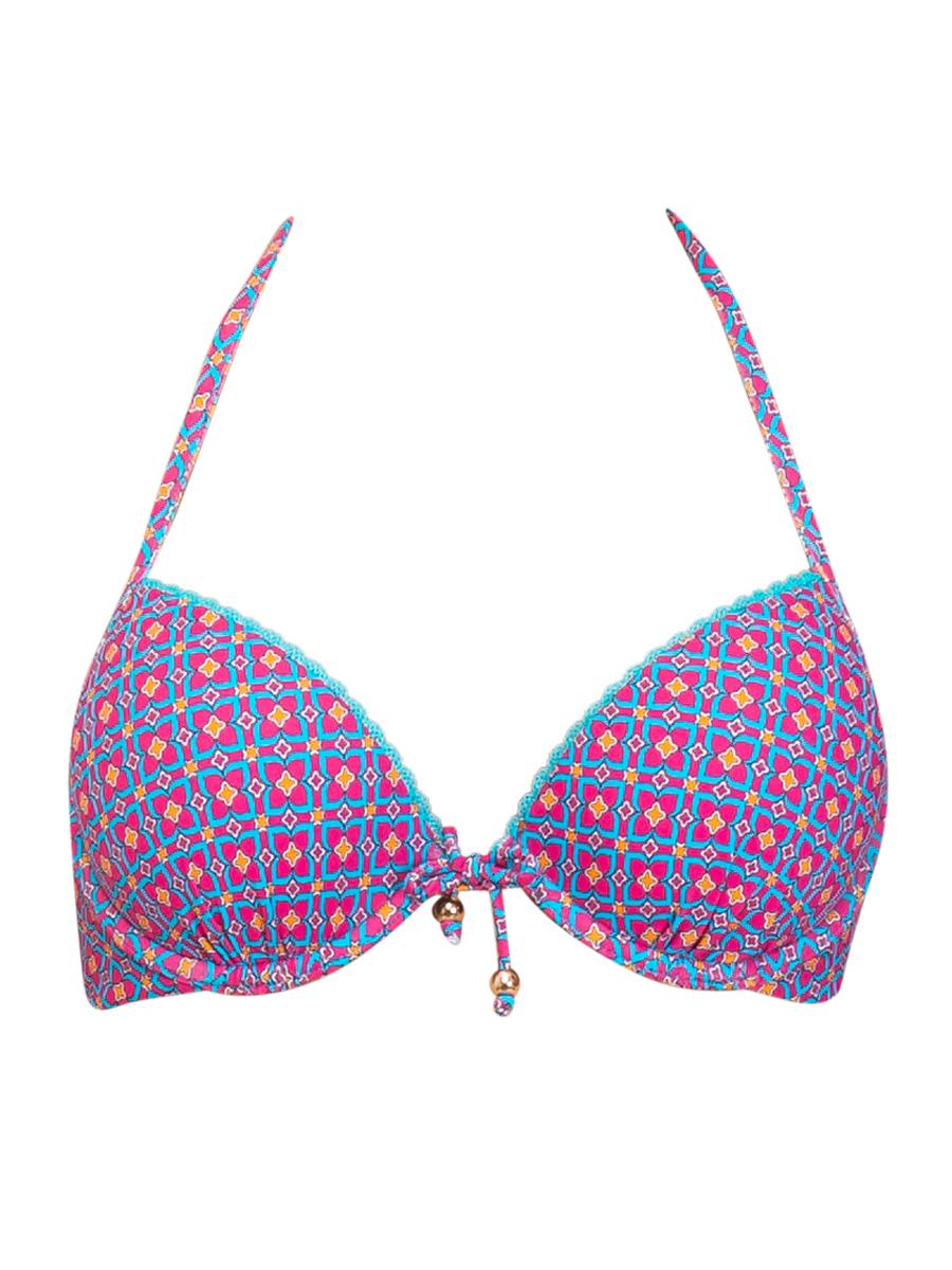 Push Up con Lunette Estraibili + Slip Coulisse Verdissima Bikini Coppa