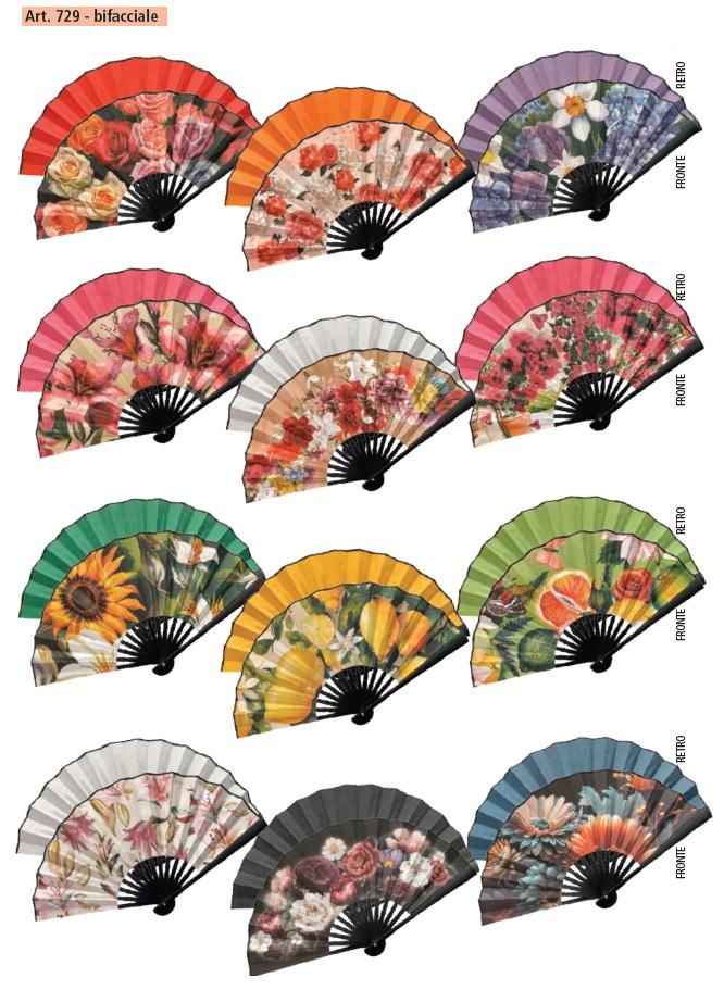 VENTAGLIO IN PLASTICA STAMPATI
DIAMETRO CM48 La Bussola Ventagli Ventaglio