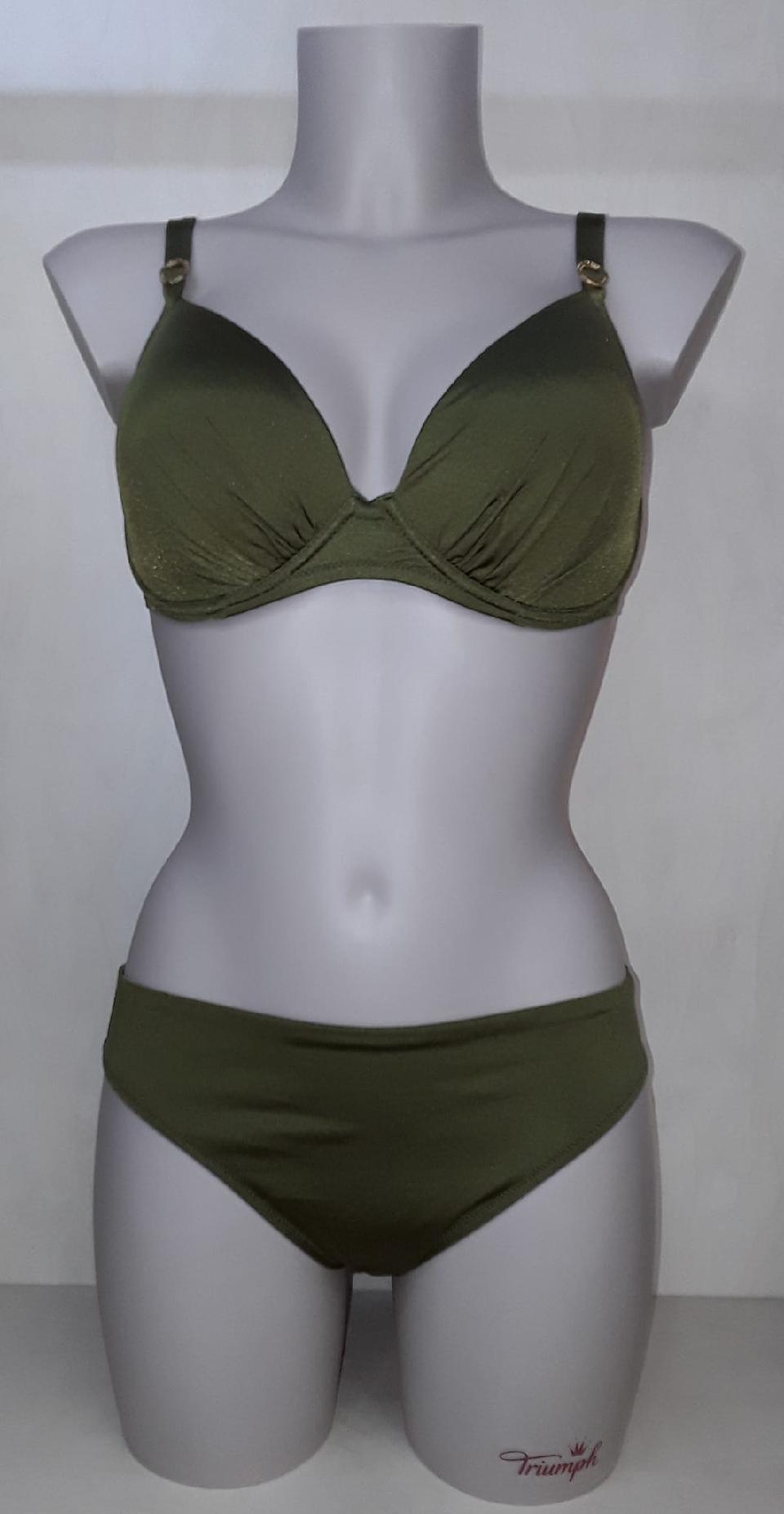 COPPA COMFORT D + SLIP MEDIO VerdeVeronica costume donna