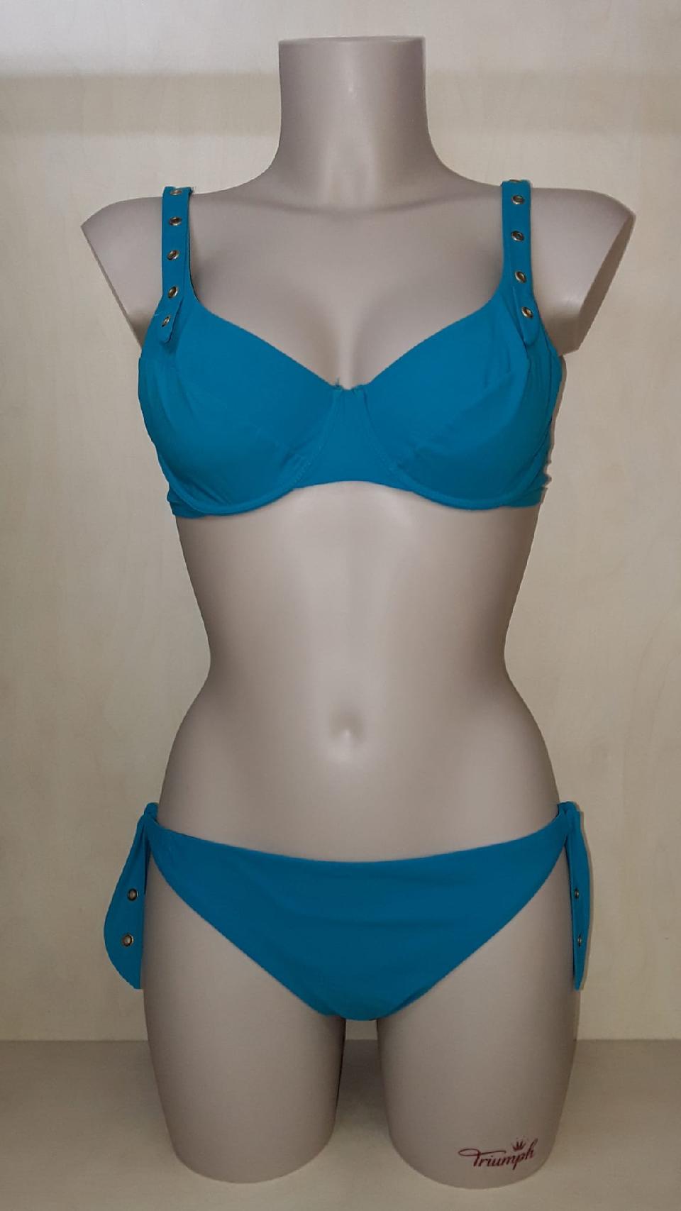 FERRETTO + SLIP ANNODATO VerdeVeronica costume donna
