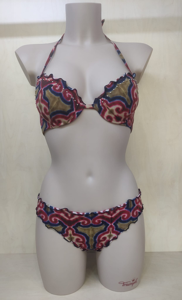 PUSH-UP B + SLIP Verdissima costume push-up