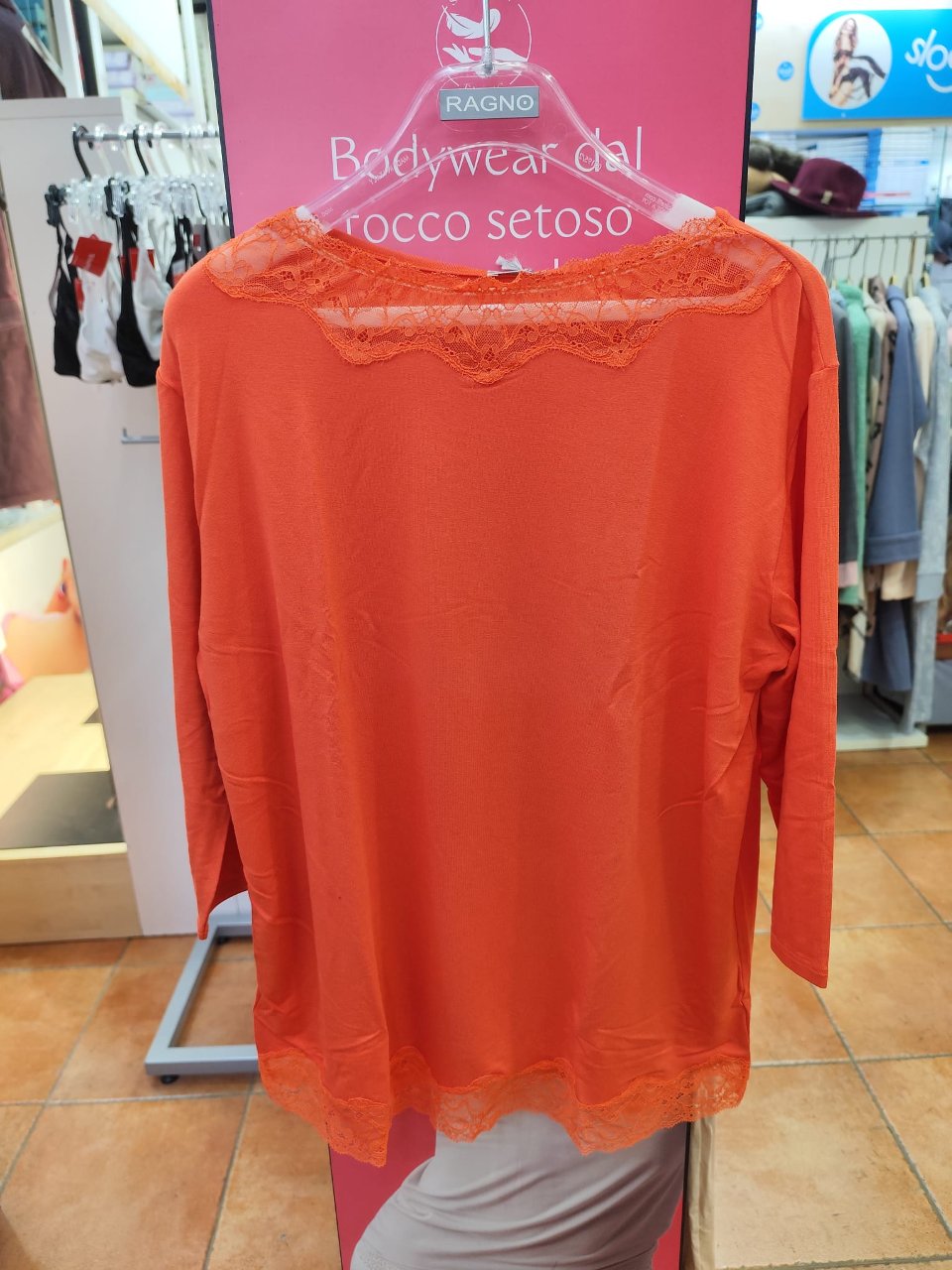 GIROCOLLO MANICA 3/4 Ragno girocollo manica 3/4