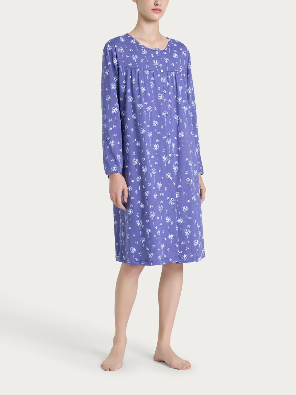 CAM NOTTE ML APERTA Ragno Camicia da notte aperta