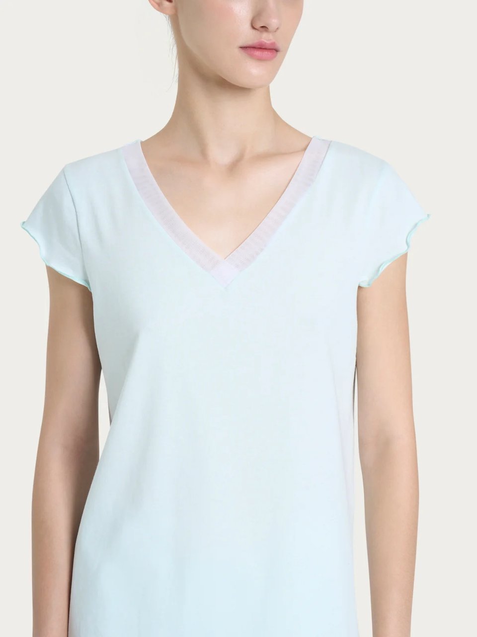 PIGIAMA MC PC SCOLLO V -RAINBOW- Ragno pigiama donna