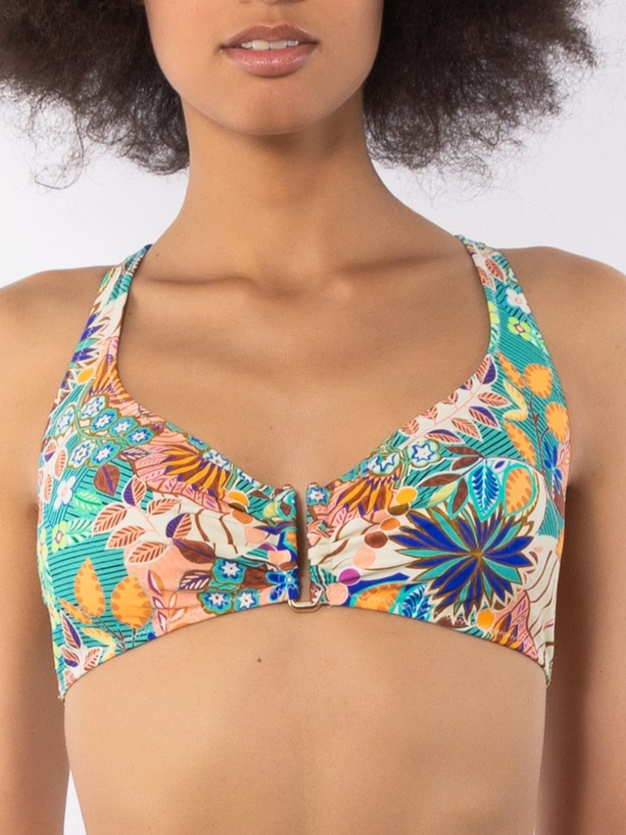 Triangolo ferretto + Slip coulisse Verdissima Bikini Ferretto