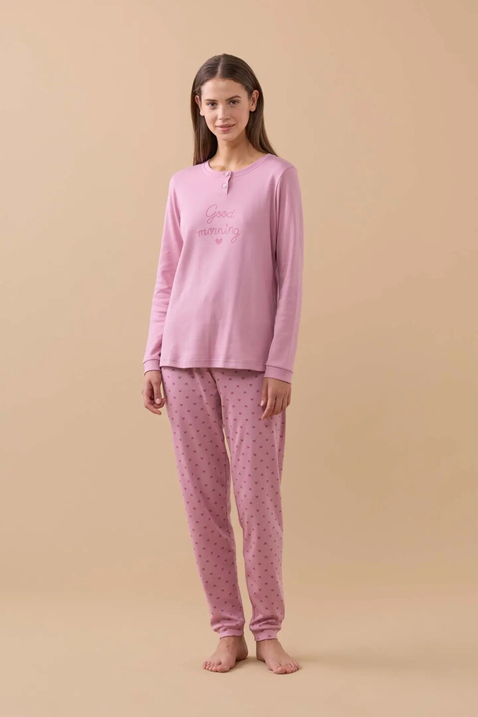 Pigiama Donna Caldo Cotone Noi Di Notte