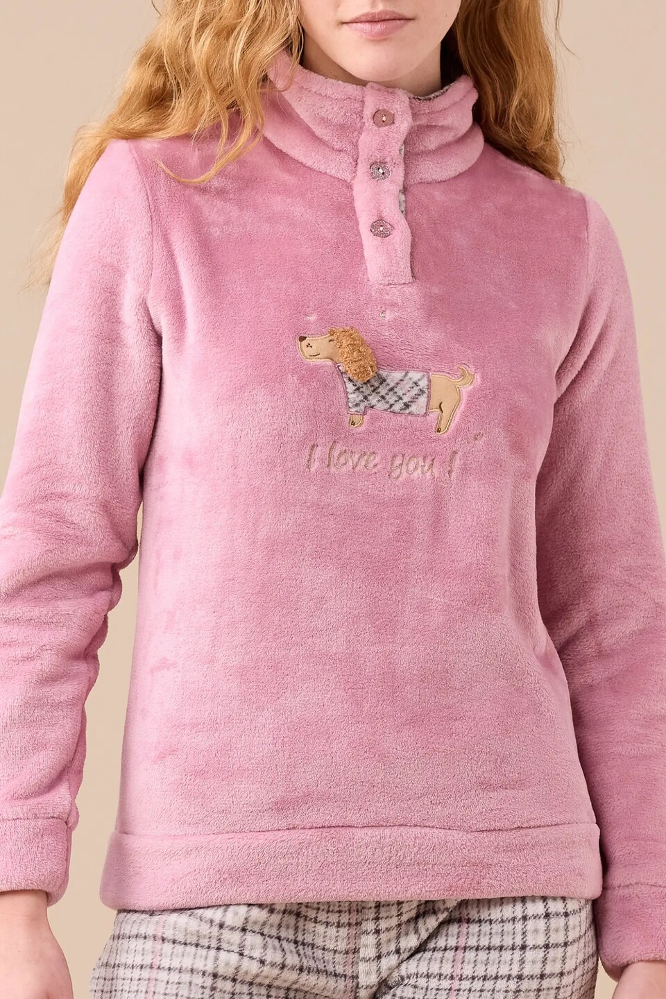 Pigiama Donna Coral Fleece Noi Di Notte pigiama donna