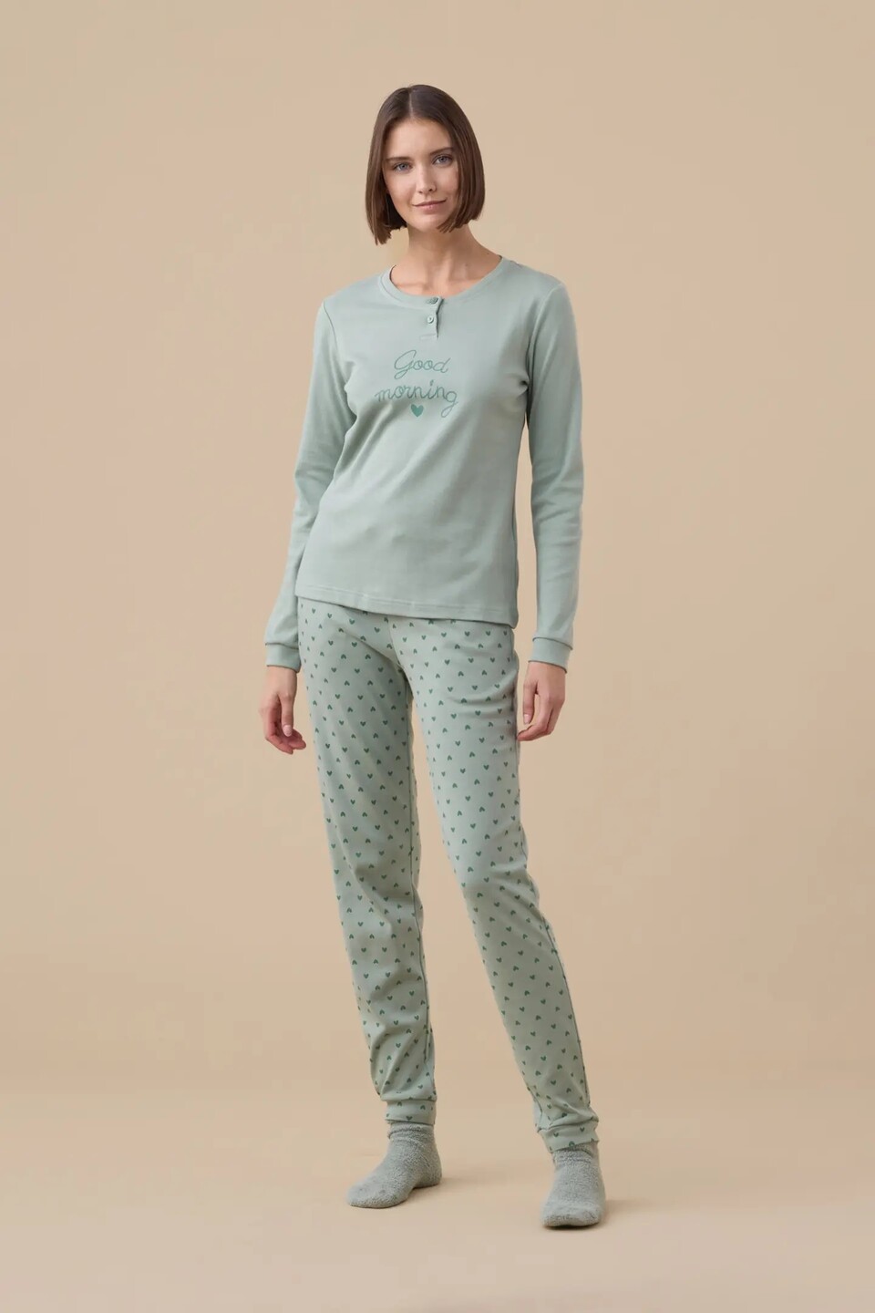 Pigiama Donna Caldo Cotone Noi Di Notte pigiama donna