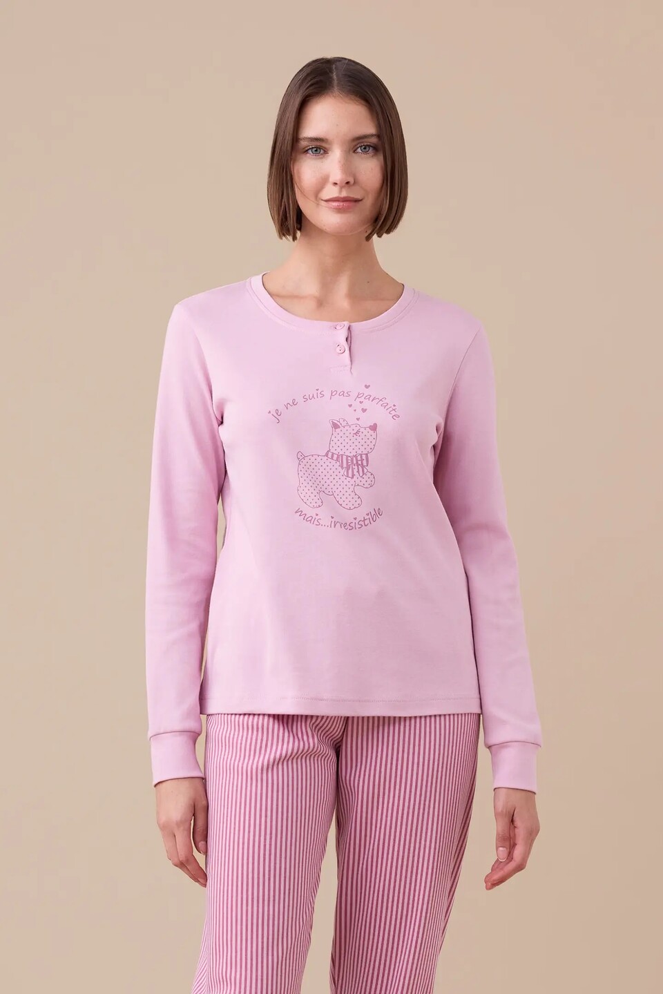 Pigiama Donna Caldo Cotone Noi Di Notte pigiama donna