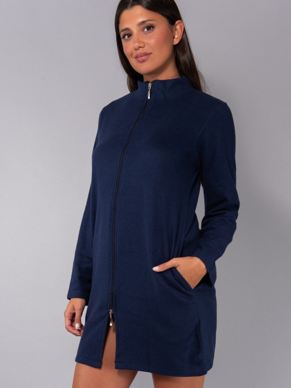 Vestaglia Zip Verdissima Vestaglia Zip