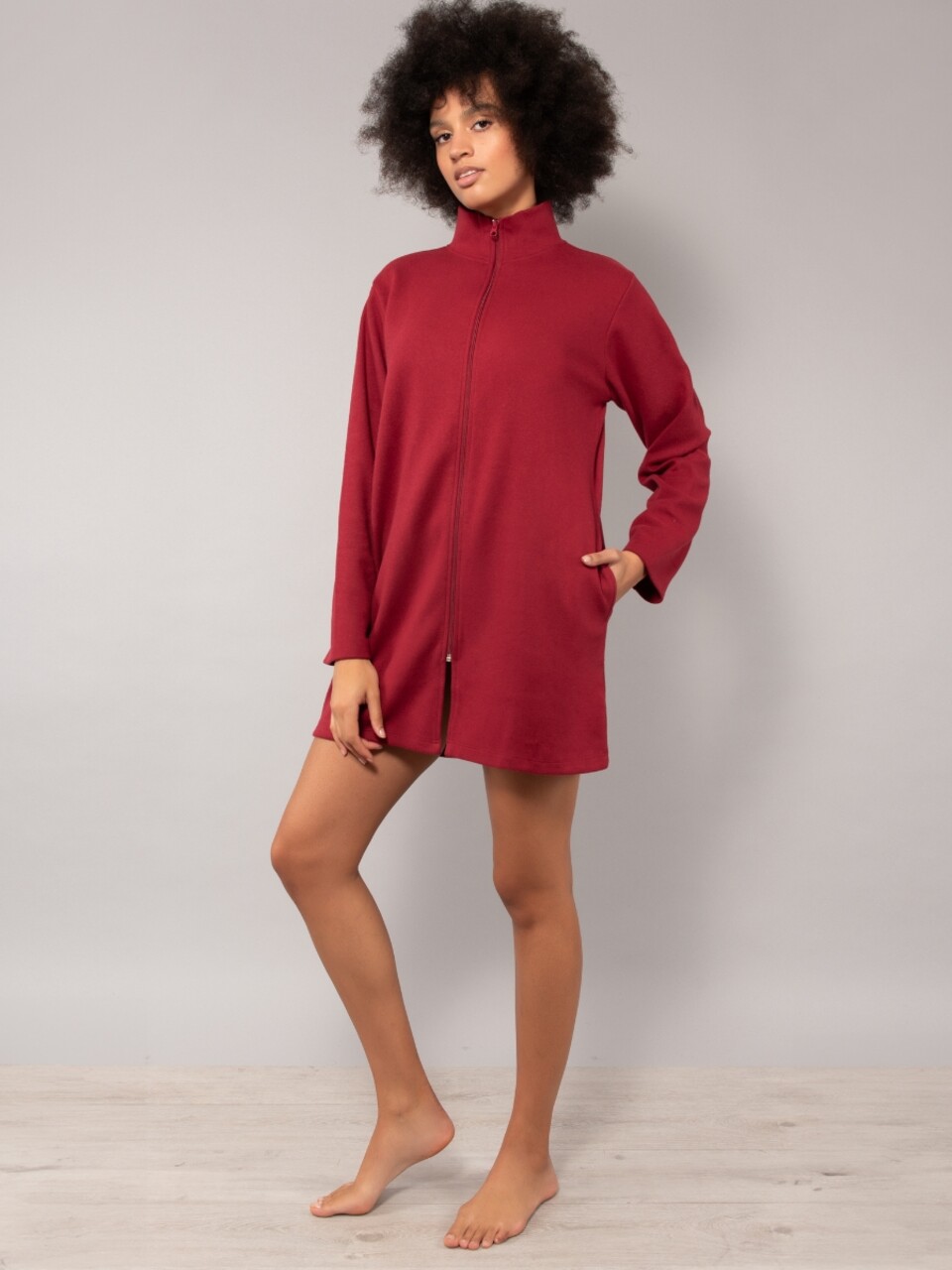 Vestaglia Zip Verdissima Vestaglia Zip