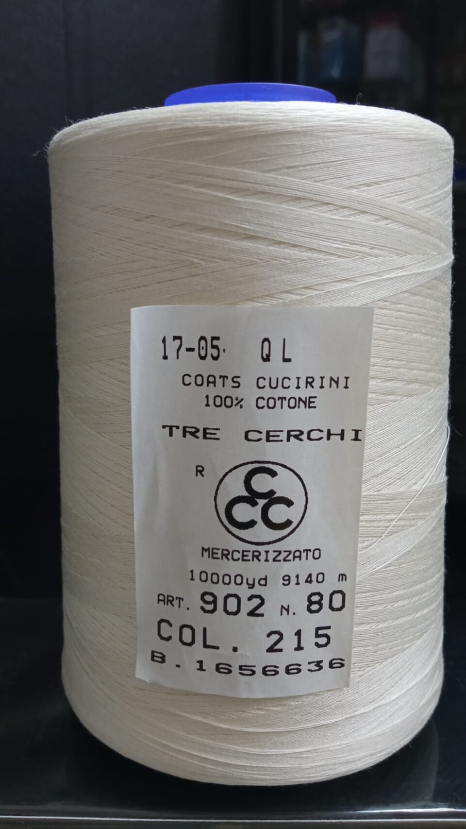 Filofort TRE CERCHI Fuso 10000Yds mt. 9144 Mez Cucirini